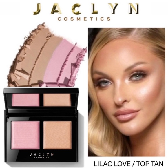 JACLYN Cosmetics Bronze & Blushing Duo LILAC LOVE / TOP TAN - Picture 1 of 15
